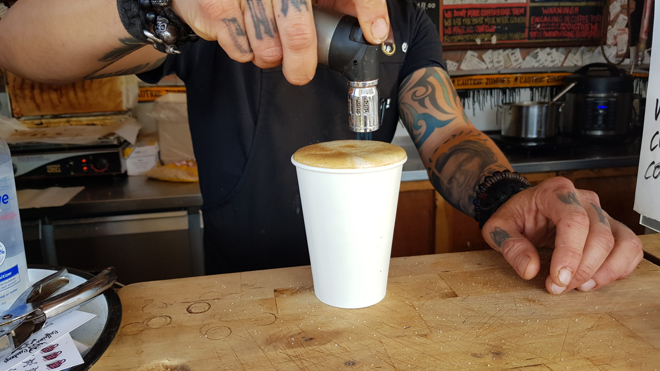 #coffeeporn Creme Brulee Latte