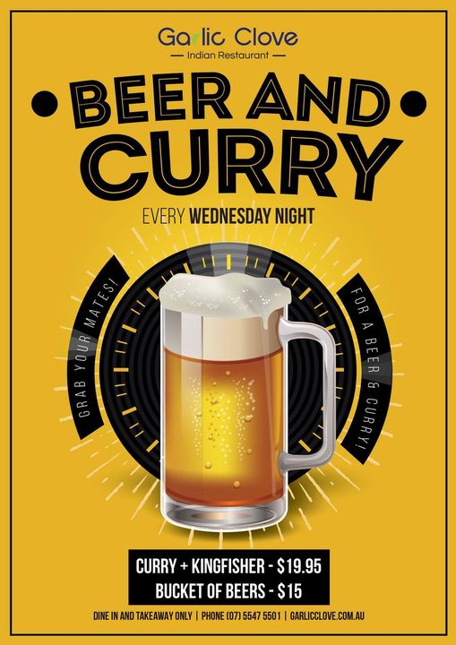 Beer & Curry Promotion