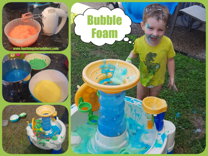 Bubble Foam Fun Things for Toddlers
