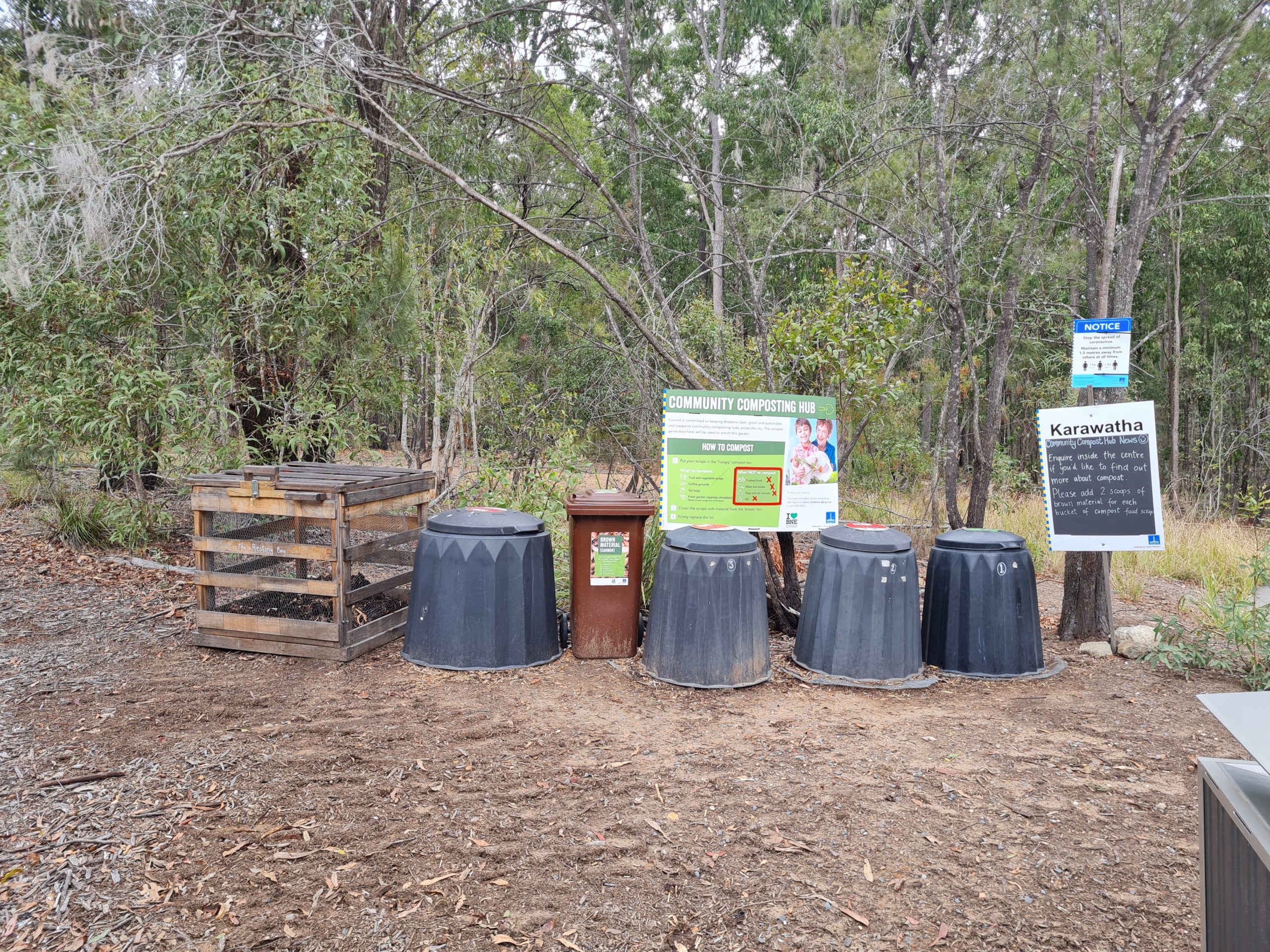 Karawatha Forest Discovery Centre Composting Hub