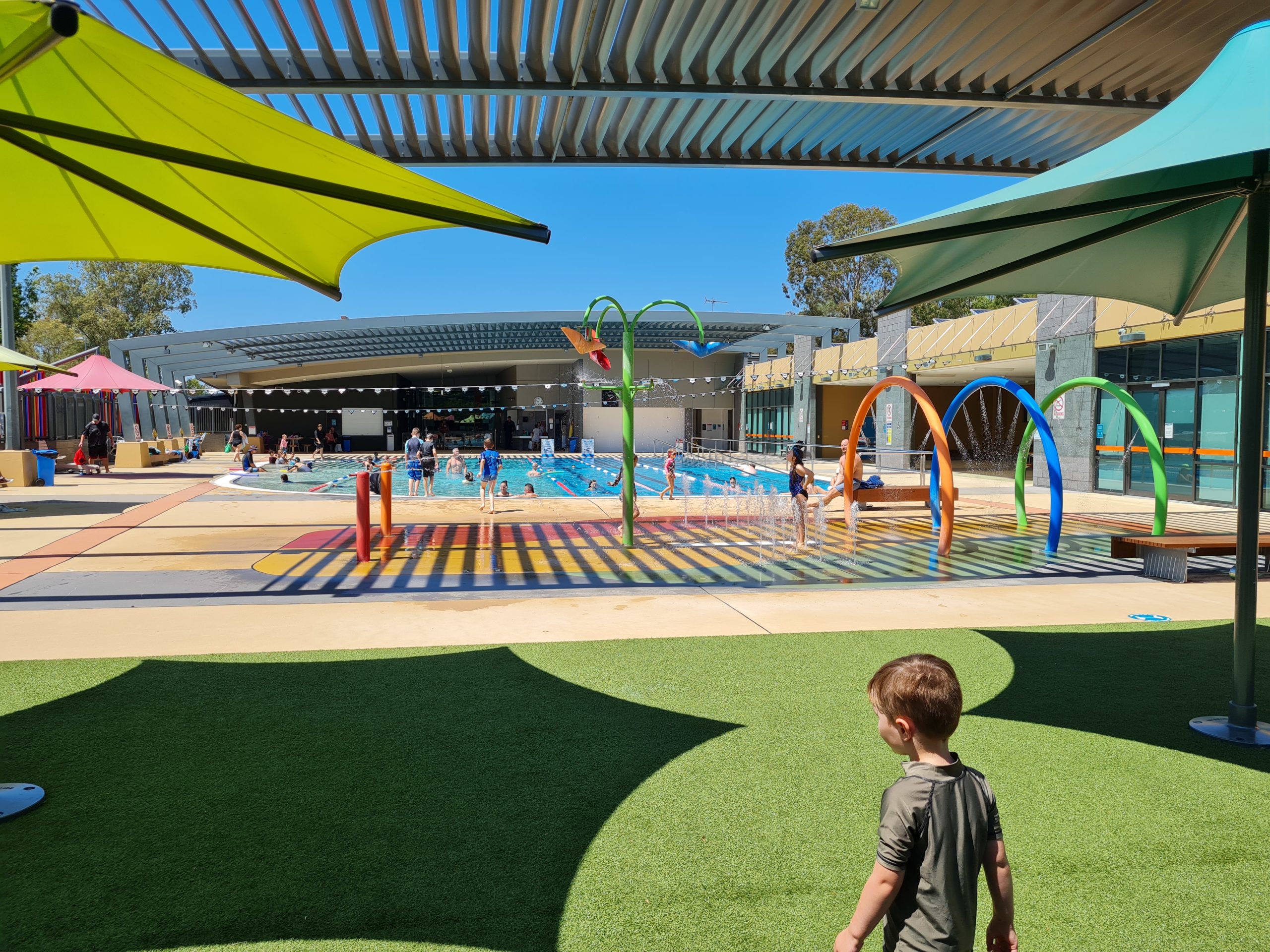 Childrens Water Play Area