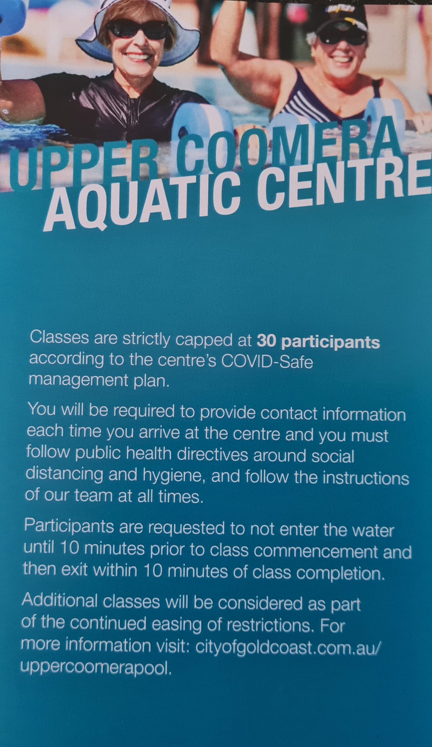 Aquatic Centre Classes