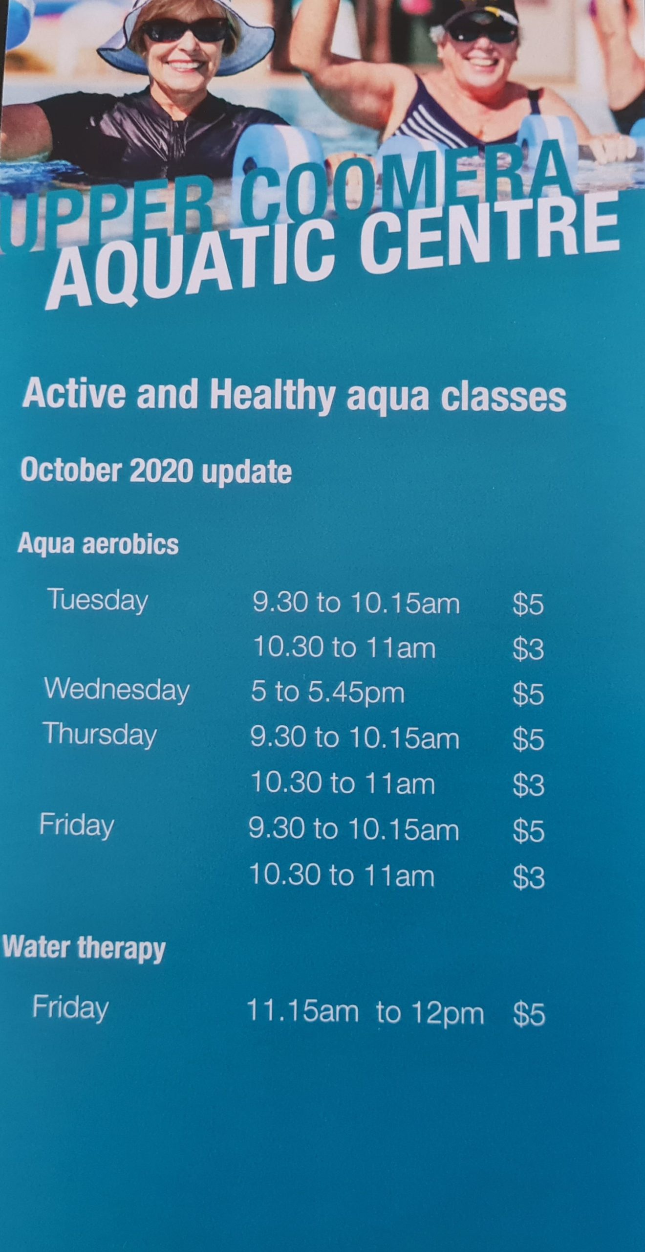 Aquatic Centre Hours