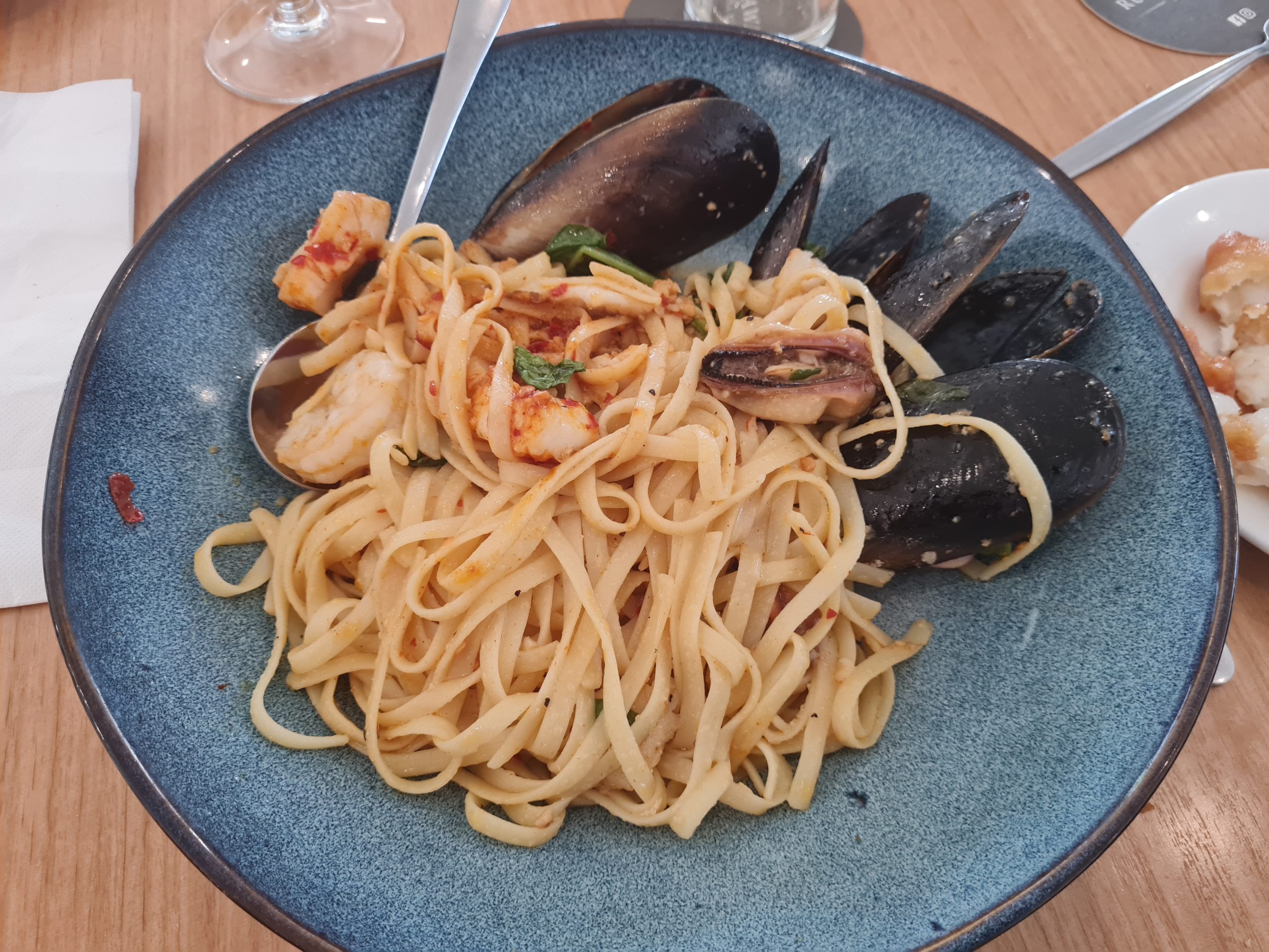 Chilli Seafood Linguini