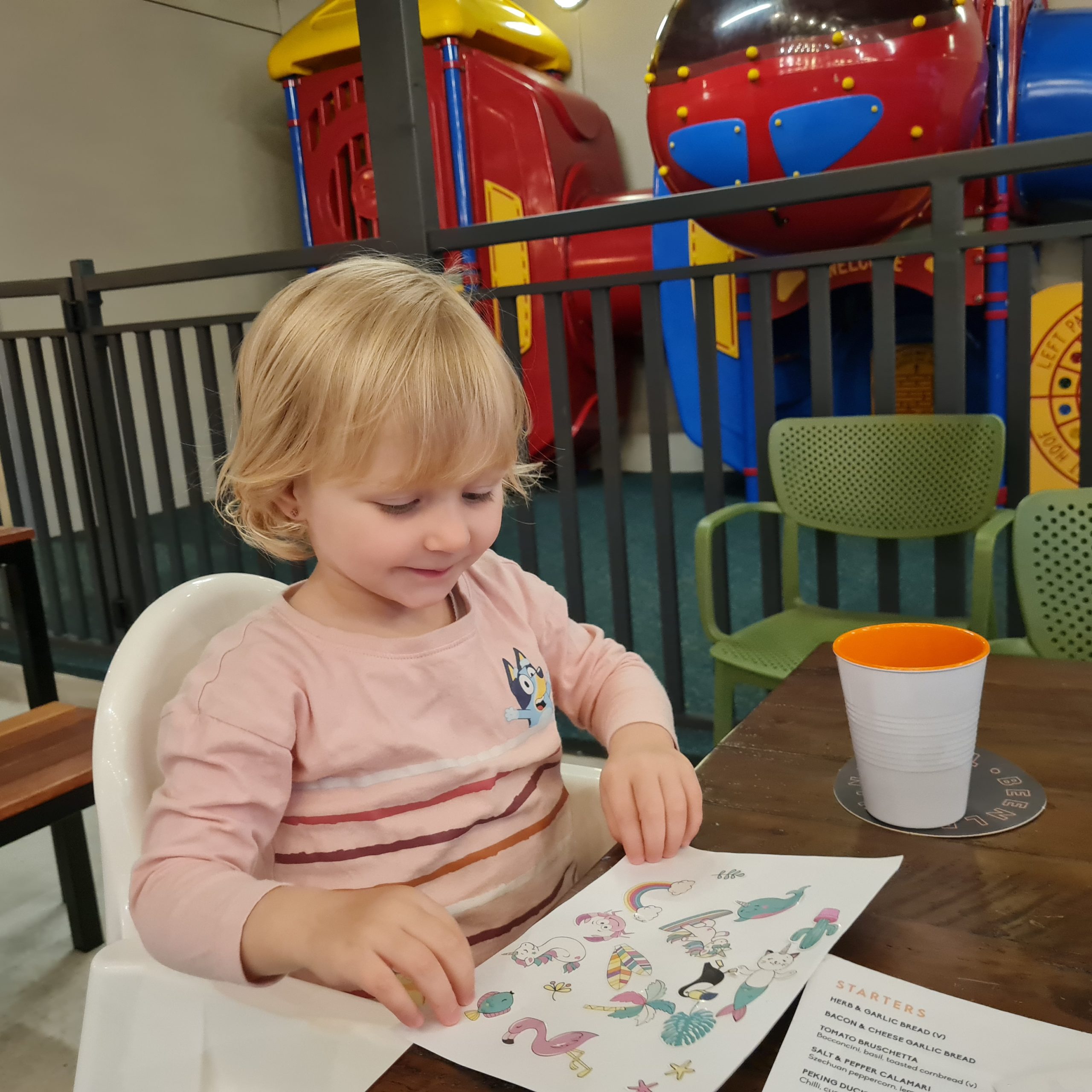 Eating out with Toddlers