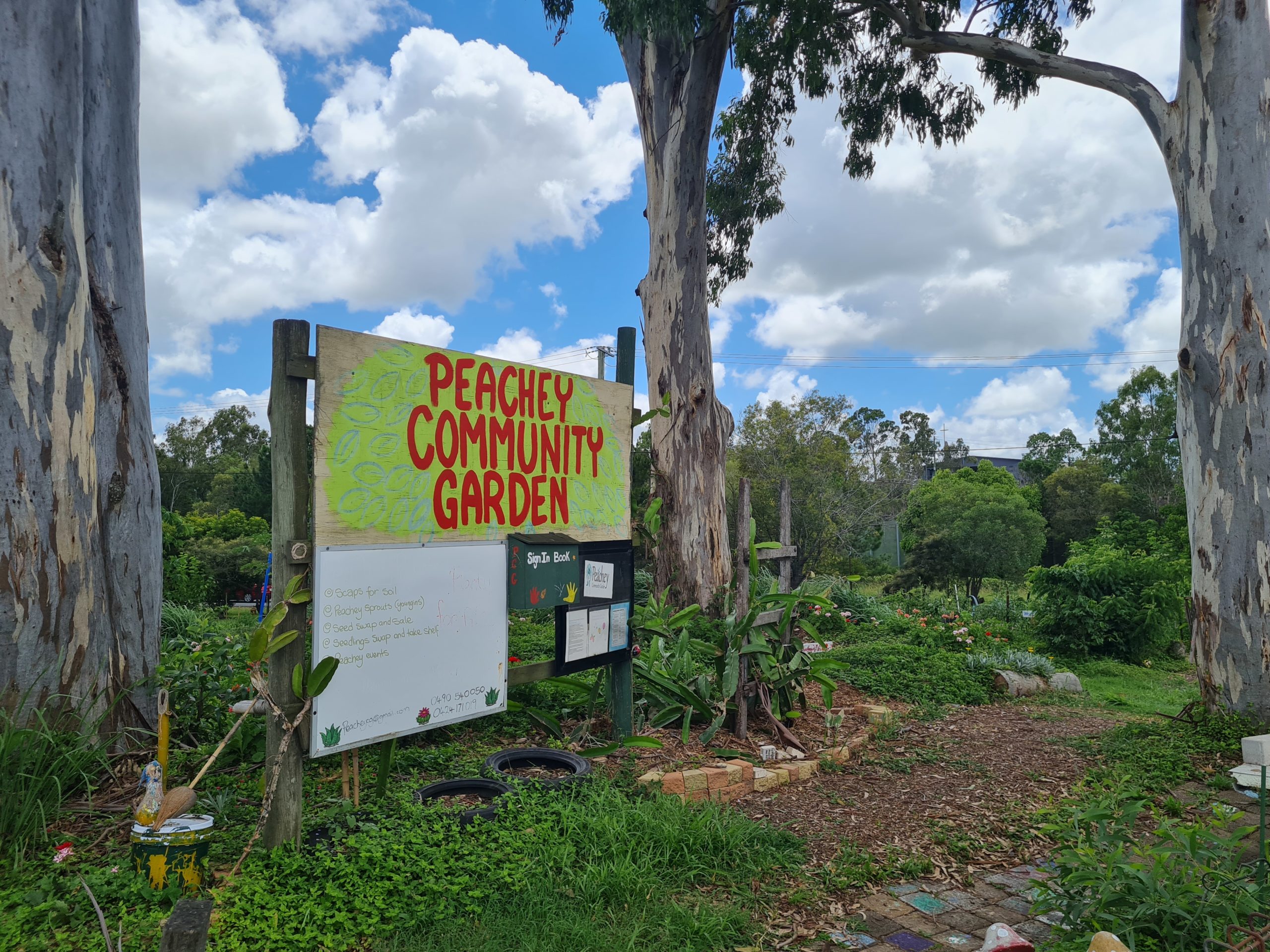 Visit Peachey Community Garden