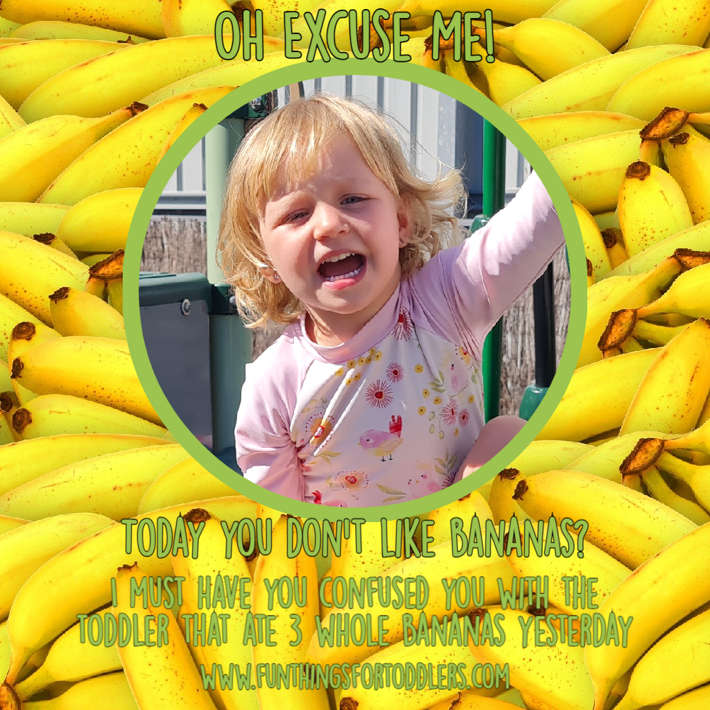 Going Bananas Toddler Meme