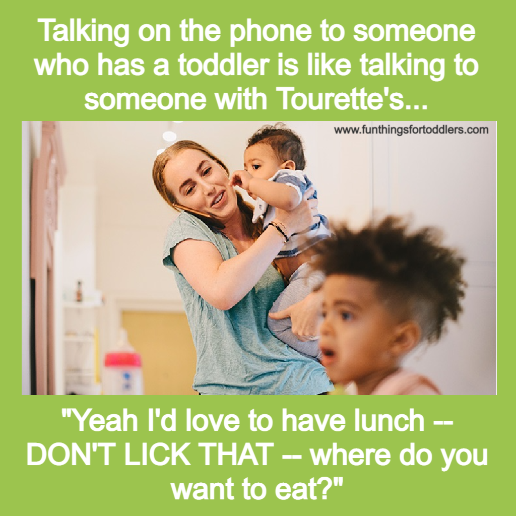 Toddler-Mum-on-the-Phone