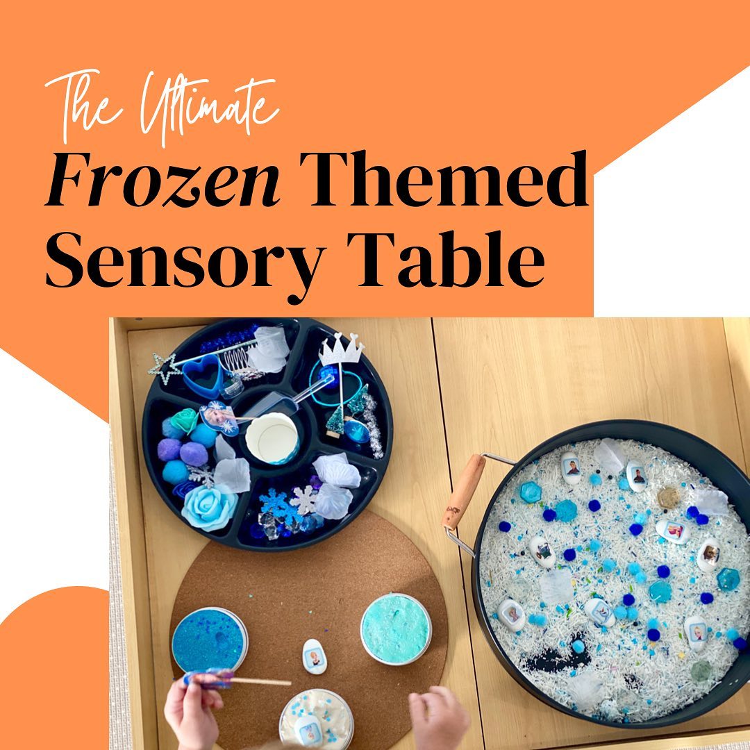 Frozen Sensory Table