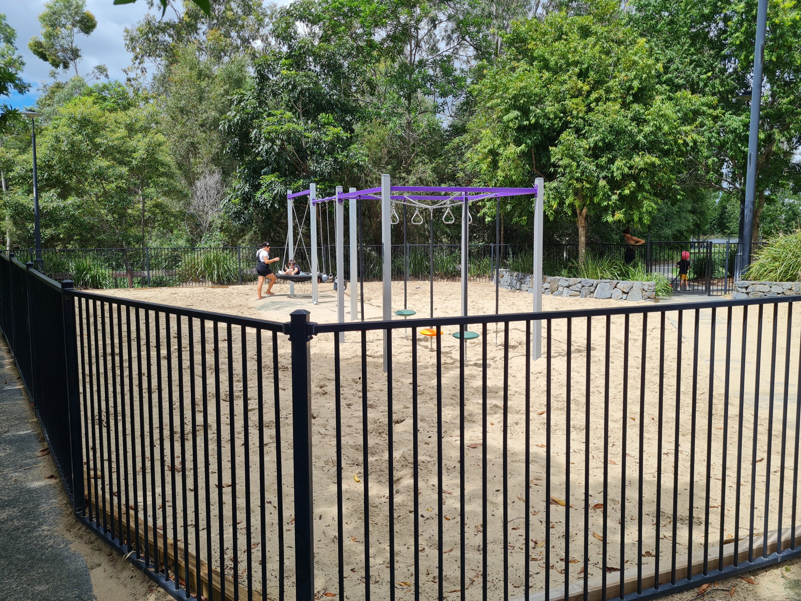 Fenced Play Space