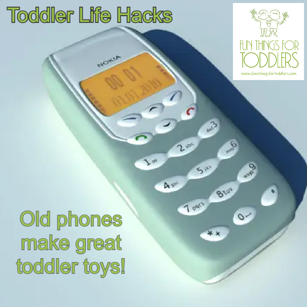 Toddler Life Hack Old Phones