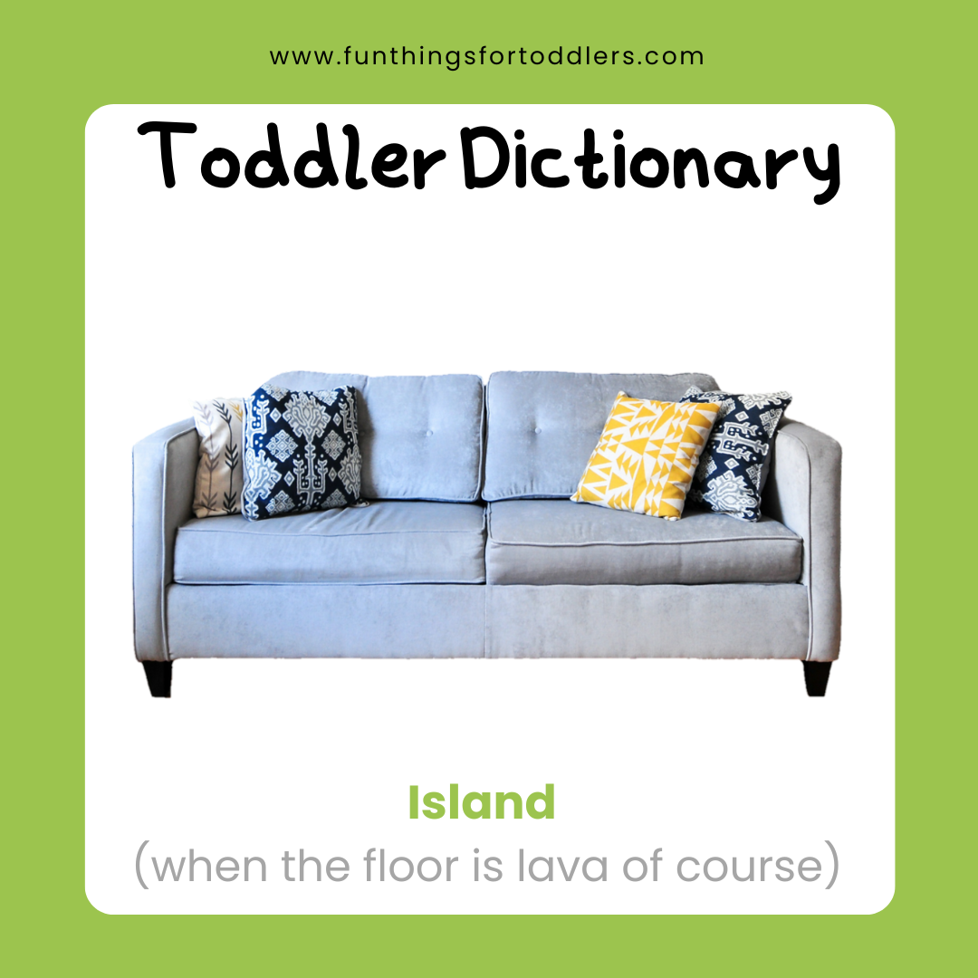 Toddler Dictionary Fun Things for Toddlers