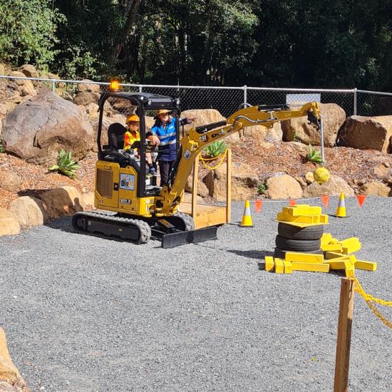 Mini Excavator Park Gold Coast