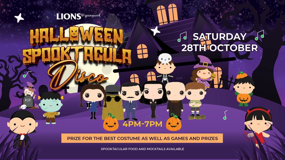 Halloween-Spooktacular-Disco-Lions-at-Springwood